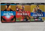 IRON MAN 1,2,3 HDR 4K, Cd's en Dvd's, Blu-ray, Ophalen of Verzenden, Zo goed als nieuw