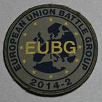 European Union Battle Group 2014-2", Ophalen of Verzenden, Landmacht, Embleem of Badge