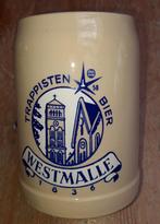 Westmalle Trappistenbier stenen bierpot Expo 58 1958 Brussel, Verzamelen, Overige merken, Pul(len), Ophalen of Verzenden, Zo goed als nieuw