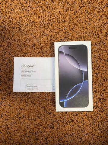 ✅ APPLE Iphone 16 Pro Max 1To Black !! NEW !! ✅, Neuf, Enlèvement ou Envoi, Sans abonnement, Sans simlock