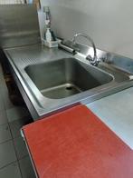 Modèle horeca. Dimensions 140/70. Bac de lavage 60/50/30, Maison & Meubles, Enlèvement, Utilisé