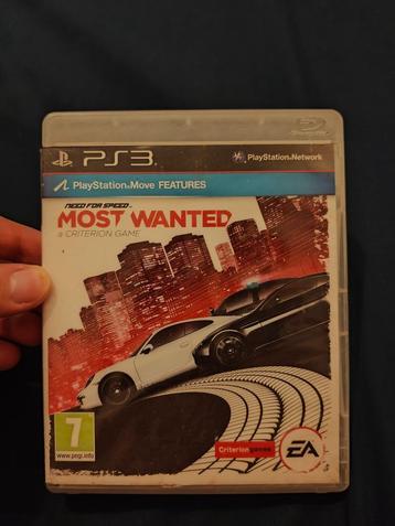 jeu PS3 Need for Speed Most Wanted - Pas de manuel beschikbaar voor biedingen