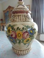 ancienne poterie belge à motif floral, Enlèvement