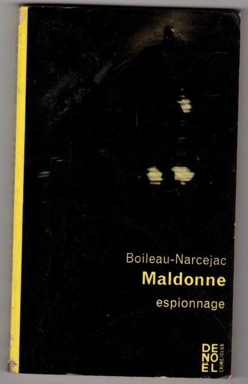 Maldonne - Boileau-Narcejac, Livres, Langue | Français, Comme neuf, Fiction, Enlèvement ou Envoi