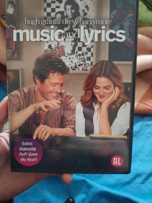 Music and Lyrics. Romantische komedie, Cd's en Dvd's, Dvd's | Komedie, Zo goed als nieuw, Romantische komedie, Alle leeftijden