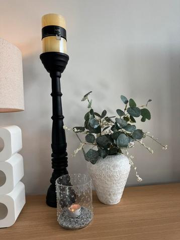 Zwart witte decoratie set (zie beschrijving) beschikbaar voor biedingen