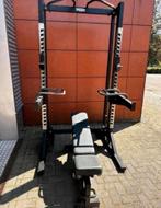 Technogym Pure Strength Halfrack, 147,5kg Gewichten,Bankje, Enlèvement, Utilisé