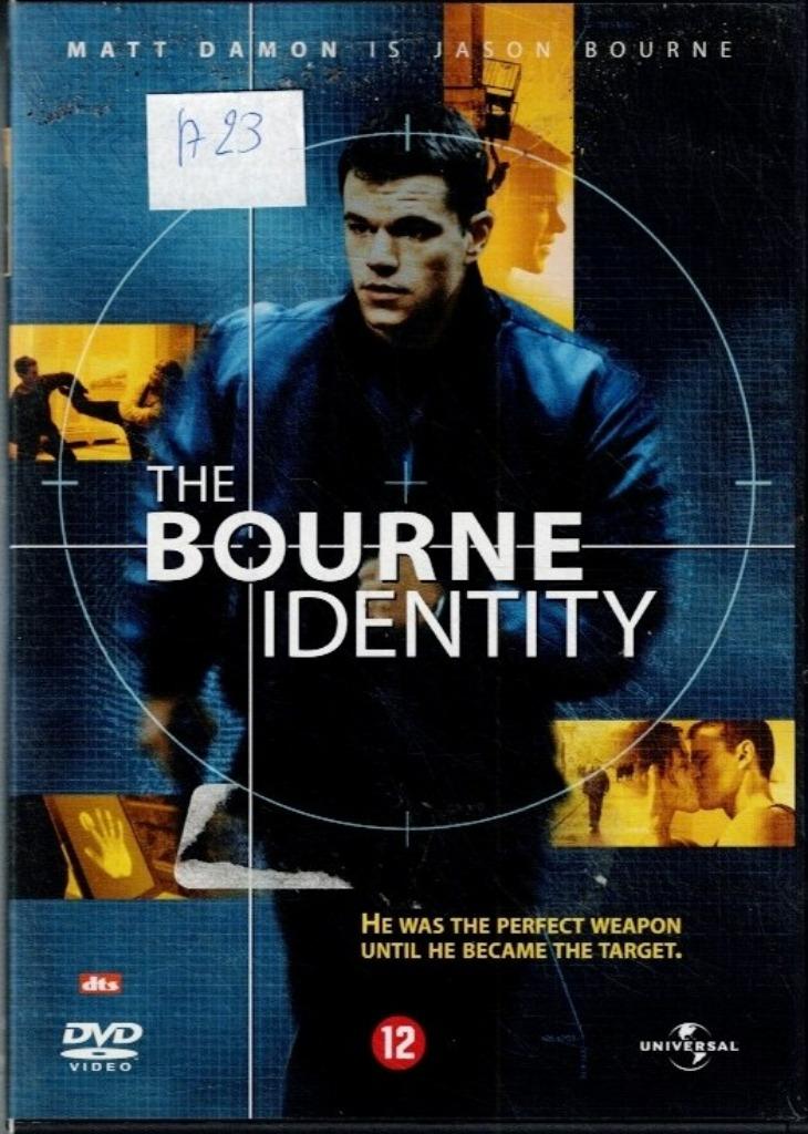 dvd   -   The Bourne Identity, Cd's en Dvd's, Dvd's | Overige Dvd's, Vanaf 12 jaar, Ophalen of Verzenden