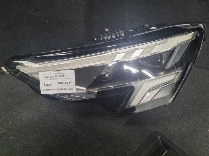 AUDI A3 8Y FULL LED KOPLAMP LINKS 8Y0941033, Auto-onderdelen, Verlichting, Audi, Gebruikt, Ophalen of Verzenden