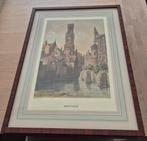 Gravure ancienne Brugge, Ophalen of Verzenden