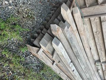 Lot azobe palen 8 x 8 x 3m beschikbaar voor biedingen