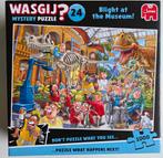 Wasgij mystery 24 – Blight at the museum (1000 stuks), Ophalen of Verzenden, 500 t/m 1500 stukjes, Zo goed als nieuw, Legpuzzel