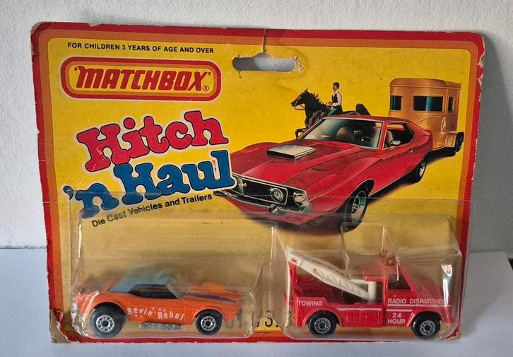 C'est rare ! Matchbox Hitch 'n Haul TP-32, Hobby & Loisirs créatifs, Voitures miniatures | Échelles Autre, Utilisé, Voiture, Enlèvement ou Envoi