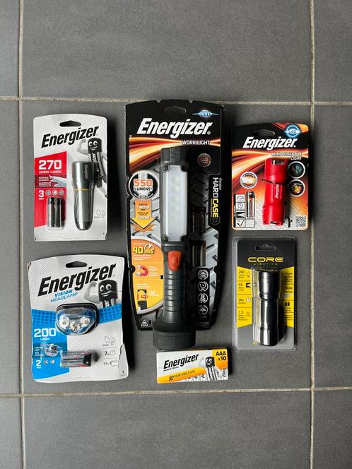 Complete set Energizer lampen • Zaklamp, hoofdlamp, lantaarn, Caravans en Kamperen, Zaklampen, Ophalen of Verzenden