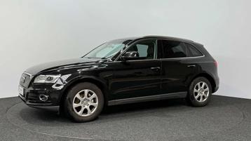 Audi Q5 2.0 TDi S tronic (bj 2016, automaat), Auto's, Gebruikt, 4 cilinders, Q5, Zwart