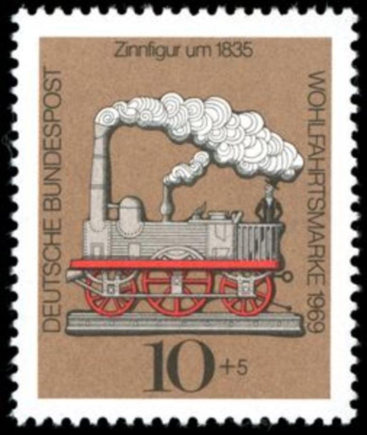 Y&T 469-472 Michel 604-607 Welzijnszegels 1969 postfris XXX, Postzegels en Munten, Postzegels | Europa | Duitsland, Postfris, BRD
