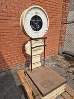 Molenschot antieke platformweegschaal 100kg, Ophalen