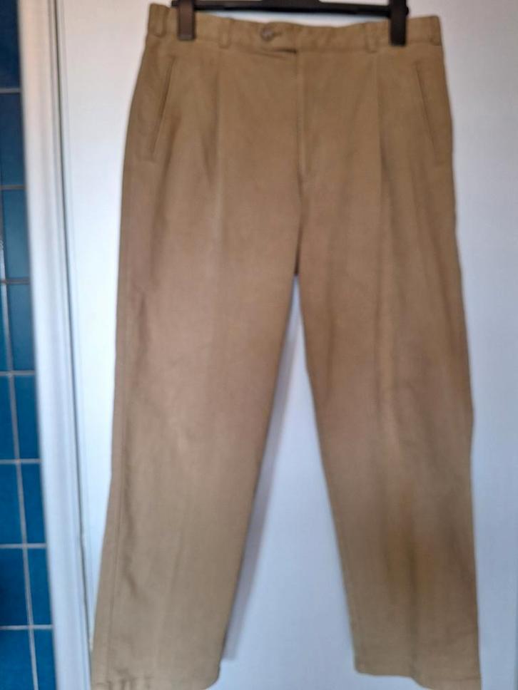 Westbury ,pantalon  beige- kaki, taille 25 ; coton élastane, Kleding | Heren, Broeken en Pantalons, Zo goed als nieuw, Maat 48/50 (M)
