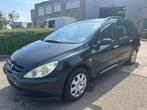 Peugeot 307 Break 1.6 benzine bj 2003 105000 km goede staat, Voorwielaandrijving, 1596 cc, Stof, Zwart