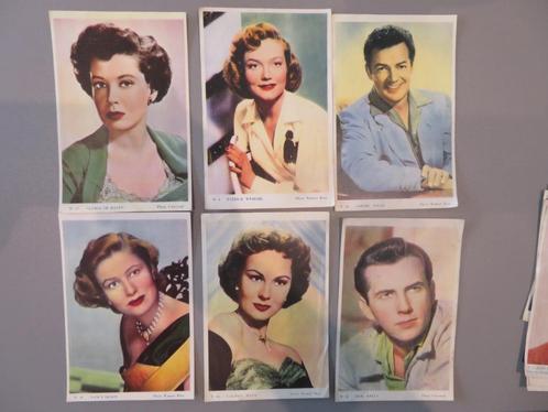 1950,s Lot 16 kaarten Cinema Plaza Boom Filmsterren Reclame, Verzamelen, Film en Tv, Zo goed als nieuw, Film, Foto of Kaart, Verzenden