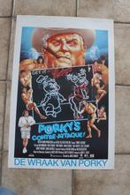 filmaffiche Porky's 1981 filmposter, Rechthoekig Staand, Ophalen of Verzenden, Zo goed als nieuw, A1 t/m A3