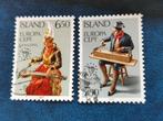 Islande 1985 - Europe CEPT - instrument de musique, Enlèvement ou Envoi, Islande, Affranchi