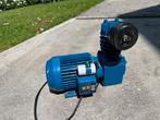 Luchtdruk compressor motor en drukcylinder, Ophalen, Gebruikt, 6 tot 10 bar, 200 tot 400 liter/min