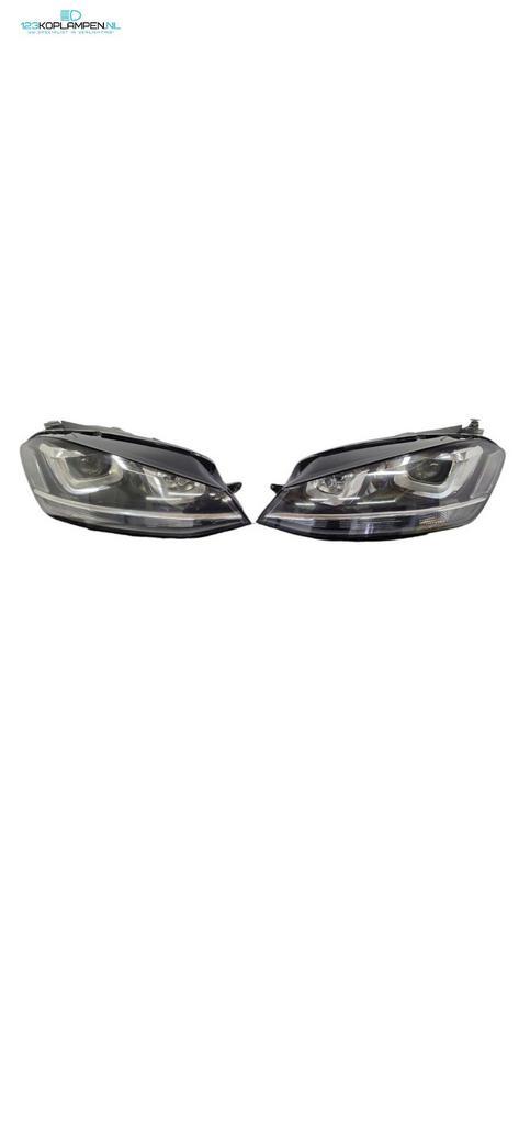 Volkswagen Golf 7 Bi-Xenon Koplampen Set 5G1941031 / 5G19410, Auto-onderdelen, Verlichting, Volkswagen, Gebruikt, Herkomst onderdeel bekend
