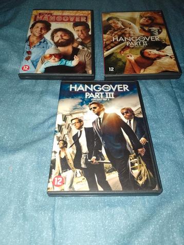 Te koop op dvd de Very Bad Trip Hangover-trilogie 