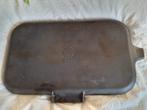 Le Creuset grilpan gietijzer 36x20 zwart inklapbaar handvat, Ophalen of Verzenden, Gietijzer