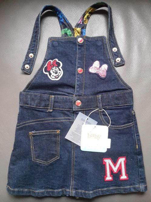 Prachtig jeans kleedje, Minnie Mouse, 30 - 36 maanden, 104, Enfants & Bébés, Vêtements enfant | Taille 104, Neuf, Fille, Robe ou Jupe
