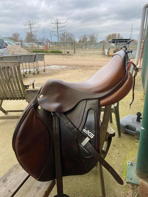 Cwd 2g spring zadel bruin, Dieren en Toebehoren, Paarden en Pony's | Zadels, Zo goed als nieuw, Ophalen of Verzenden