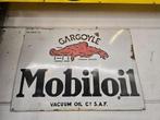 Emaille bord Mobiloil 1930, Ophalen of Verzenden