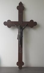 groot houten kruis, Antiek en Kunst, Antiek | Religieuze voorwerpen, Ophalen