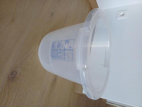 Tummy Tub babybademmer transparant met opberghoes, Kinderen en Baby's, Badjes en Verzorging, Gebruikt, Tummy Tub, Overige merken