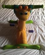 Giraf fiets v-tech, Kinderen en Baby's, Speelgoed | Fisher-Price, Met geluid, Zo goed als nieuw, Ophalen