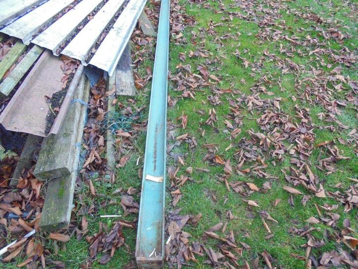 IJzeren H-balk van 3,80 m, Doe-het-zelf en Bouw, Metalen, Gebruikt, IJzer, Ophalen