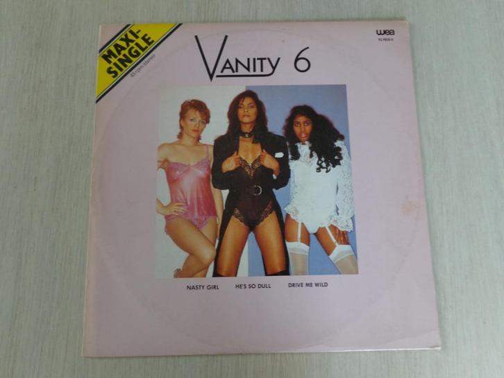 Vanity 6 – Nasty Girl / He's So Dull / Drive Me Wild, Cd's en Dvd's, Vinyl | R&B en Soul, Zo goed als nieuw, R&B, 1980 tot 2000