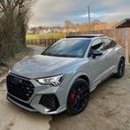 Audi RS Q3 Sportback A VENDRE, Auto's, Audi, Zwart, Leder, Grijs, Particulier