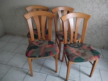 Degelijke eiken stoelen  beschikbaar voor biedingen