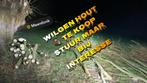 Vers wilgen hout  te koop, Tuin en Terras, Brandhout, Ophalen, Takken