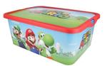 Super Mario Opbergbox - 13 Liter, Verzamelen, Nieuw, Ophalen of Verzenden, Overige figuren, Gebruiksvoorwerp