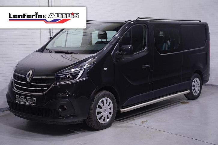 Renault Trafic 2.0 dCi 120 pk L2H1 Dubbel Cabine 5p, NAP Cam, Auto's, Bestelwagens en Lichte vracht, Bedrijf, ABS, Centrale vergrendeling