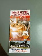 Brochure des 150 ans de la Brasserie de Fagnes, Collections, Enlèvement ou Envoi, Neuf, Autres types, Autres marques