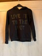 sweater zwart met kapje urban wave 152, Ophalen of Verzenden, Gebruikt, Jongen, Trui of Vest