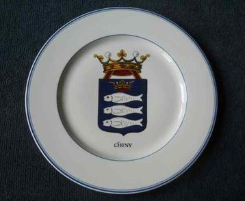 Assiette numérotée Villeroy & Boch Millénaire de Chiny beschikbaar voor biedingen