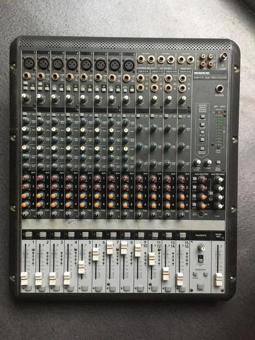Mackie Onyx 1620, Musique & Instruments, Tables de mixage, Utilisé, 10 à 20 canaux, Entrée micro