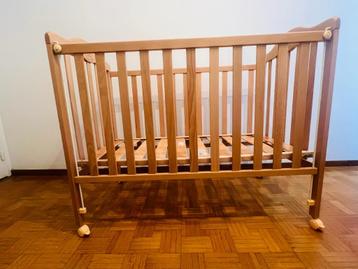 Kinderbedje 120x60 cm - Micuna, Moins de 70 cm, Lit mezzanine ou Lit superposé, Comme neuf, Enlèvement