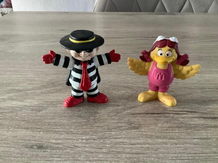 Mc'Donalds verschillende Happy Meals characters (8 cm), Verzamelen, Poppetjes en Figuurtjes, Zo goed als nieuw, Ophalen of Verzenden