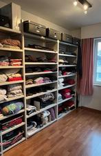 Rekken metaal 3st. - Garage of bureel of als dressing, Huis en Inrichting, Ophalen, Gebruikt